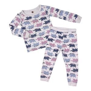 Rare Tea Collection HTF Nepal Elephant Pajamas. Size 2.